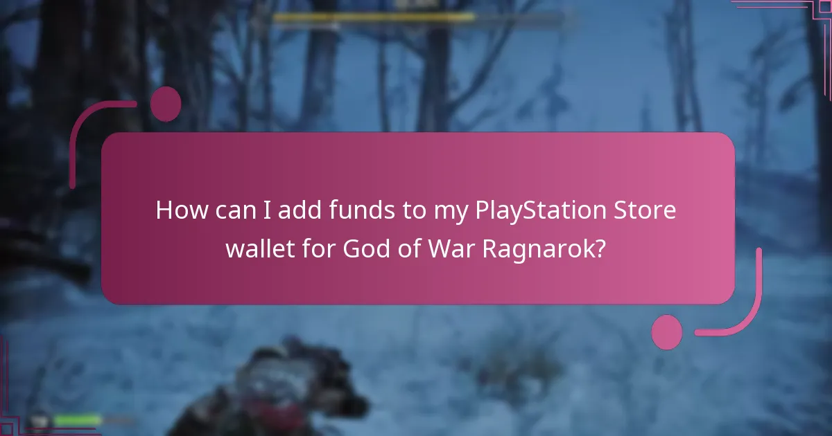 What are the steps to purchase God of War Ragnarok using my wallet?