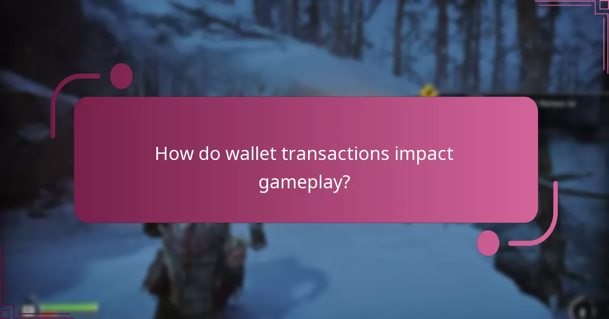 Which types of purchases can be made with wallet transactions?