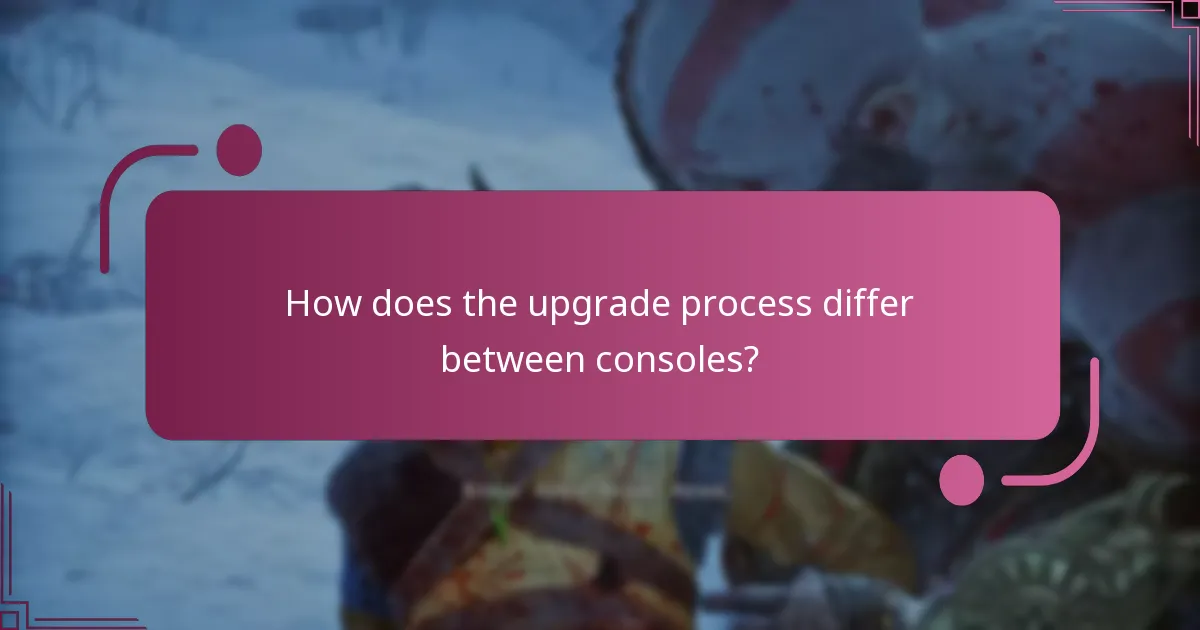 What benefits do I get from upgrading to God of War Ragnarok?