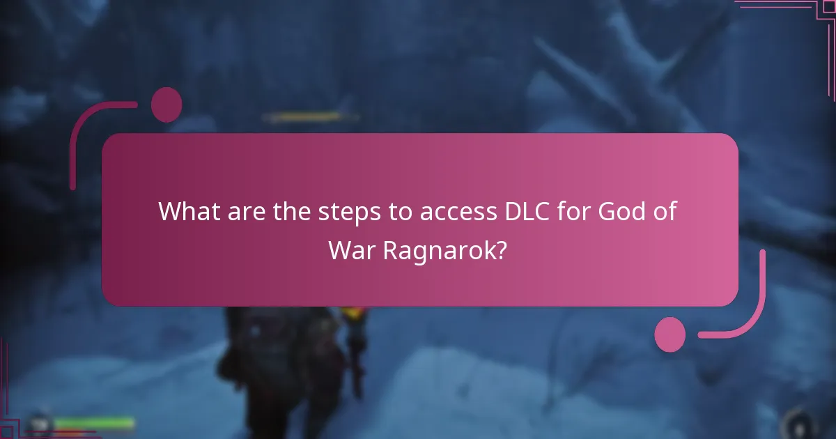 Which platforms support God of War Ragnarok DLC?