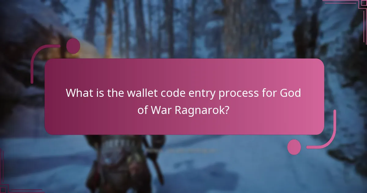 What visual aids can help with the wallet code entry process?
